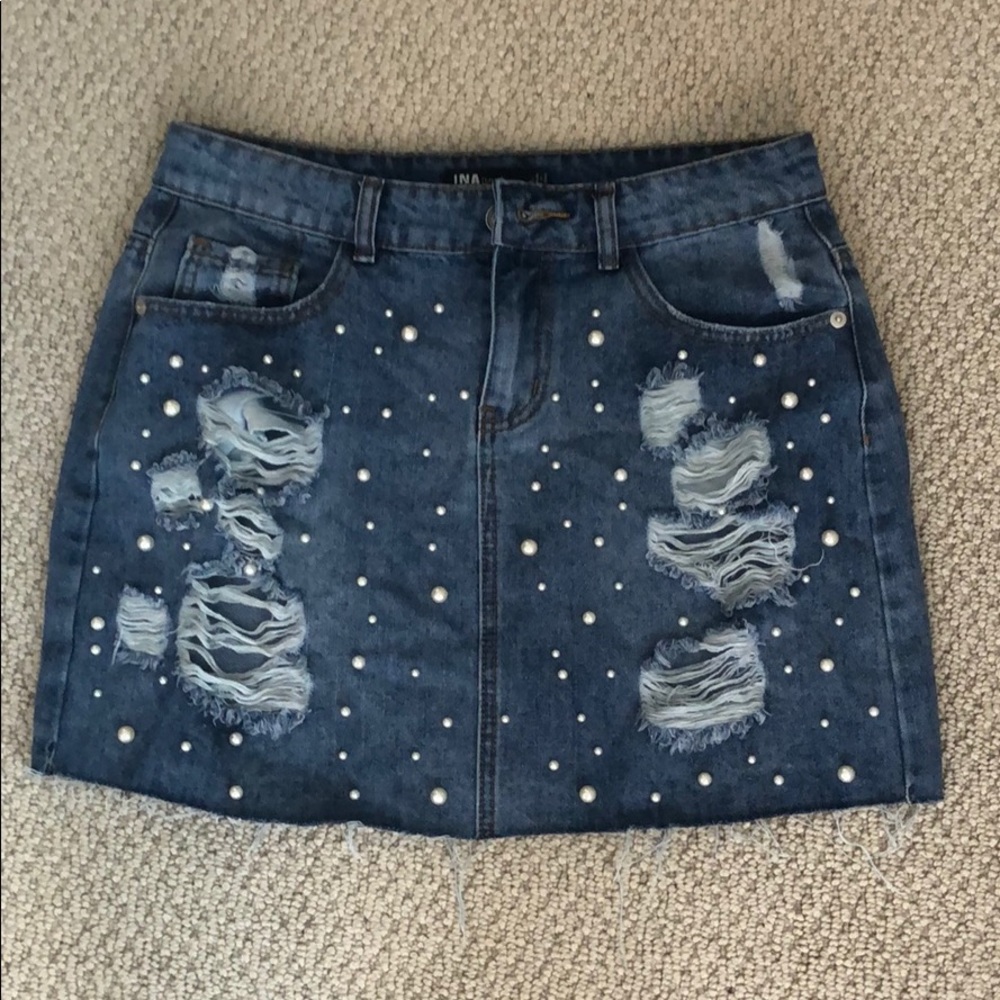 Ina Denim Skirt